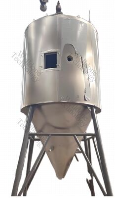 เครื่องเป่าเปียกน้ําเหลว 2 ช่อง SUS316L ประเภทอาหารที่กําหนดเอง มีประสิทธิภาพในการเป่า 70% สําหรับนมและไข่สับ