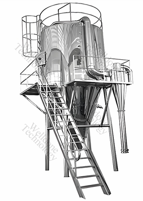 SUS316L เครื่องเป่าแห้งอุตสาหกรรมที่มีประสิทธิภาพการแห้ง 70% และความทนทานต่อระเบิด
