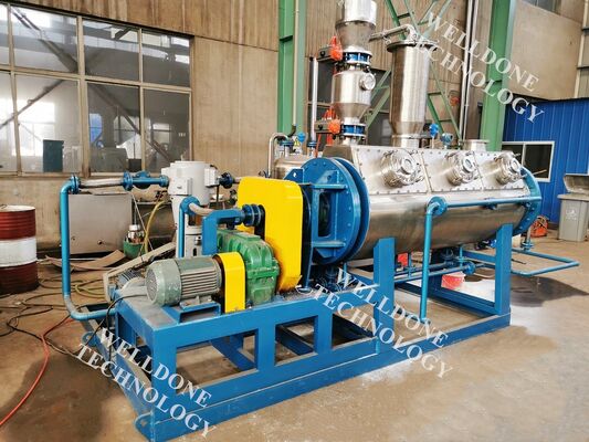 หน้าจอสัมผัสเครื่องอบแห้งสุญญากาศแบบกวนสำหรับอุตสาหกรรมอาหารสำหรับกากกาก