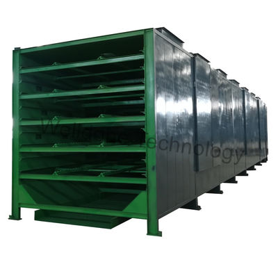 Dehydration Stong Pertinency Conveyor Belt Dryer สำหรับผลไม้