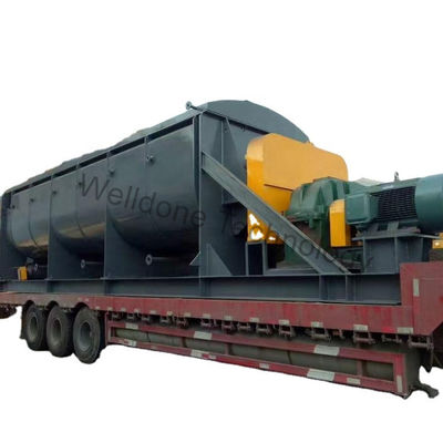 GMP Standard เป็นมิตรกับสิ่งแวดล้อม Agrochemicals Hollow Paddle Dryer