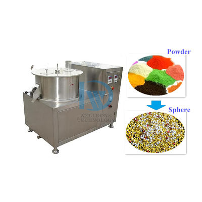 ทั้งหมดสแตนเลส Spheronizer การทํากลองสมบูรณ์แบบ granules