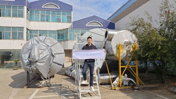 เครื่องพ่นแห้งแบบสเปรย์ประหยัดพลังงานและเป็นมิตรต่อสิ่งแวดล้อมสำหรับผงวัสดุอุตสาหกรรม