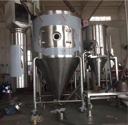 เครื่องเป่าแห้งสแตนดาร์ทสําหรับสิ่งแวดล้อมและอาหาร 100 Kg/hr สําหรับ Polyaluminium Chloride