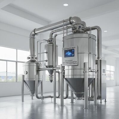 ผลิตตามสั่งและมีส่วนลดมากมาย กระบวนการทำแห้งแบบสเปรย์ที่ใช้พลังงานน้อยลง