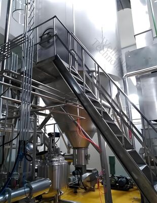 10000KG / H Spin Flash Spray เครื่องอบแห้งประหยัดพลังงาน