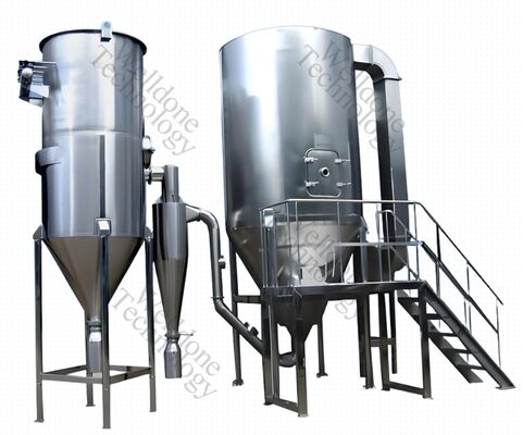 Pharmacy Level Customized Made LPG High Speed Centrifugal Spray Dryer for Fatty Milk Powder