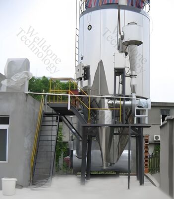 ระดับร้านขายยาและอุปกรณ์เครื่องทำแห้งแบบสเปรย์ SUS316L ที่สั่งทำพิเศษสำหรับ API