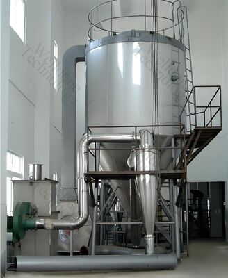 เครื่องอบแห้งแบบพ่นฝอย SUS316L ประหยัดพลังงาน เป็นมิตรต่อสิ่งแวดล้อม สำหรับการผลิตผง API