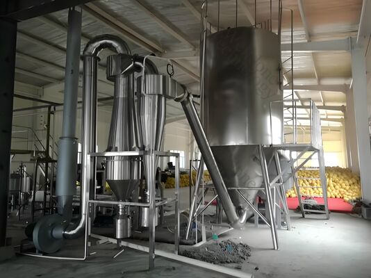 High Speed LPG Centrifugal Spray Dryer for Fatty Milk Powder with SUS316L Material