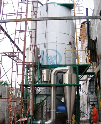 ในต้นทุนต่ำและประสิทธิภาพสูงสารละลายแอลพีจีโซเดียมซิลิเกต 2.2KW เครื่องอบแห้งแบบสเปรย์