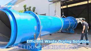 วิดีโอของ Rotary Drum Dryer